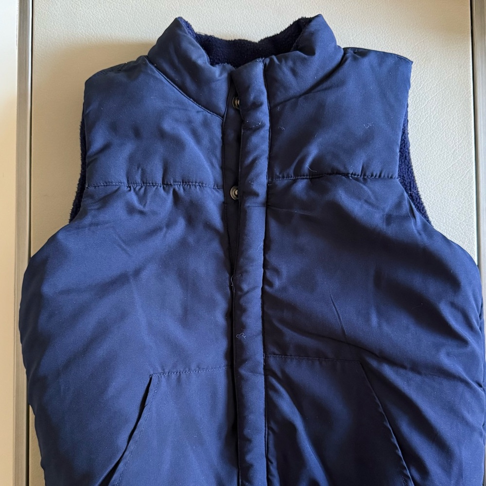 Tommy Bahama Puffer Vest | Size US M (7/8) | Fleece lined | EUC